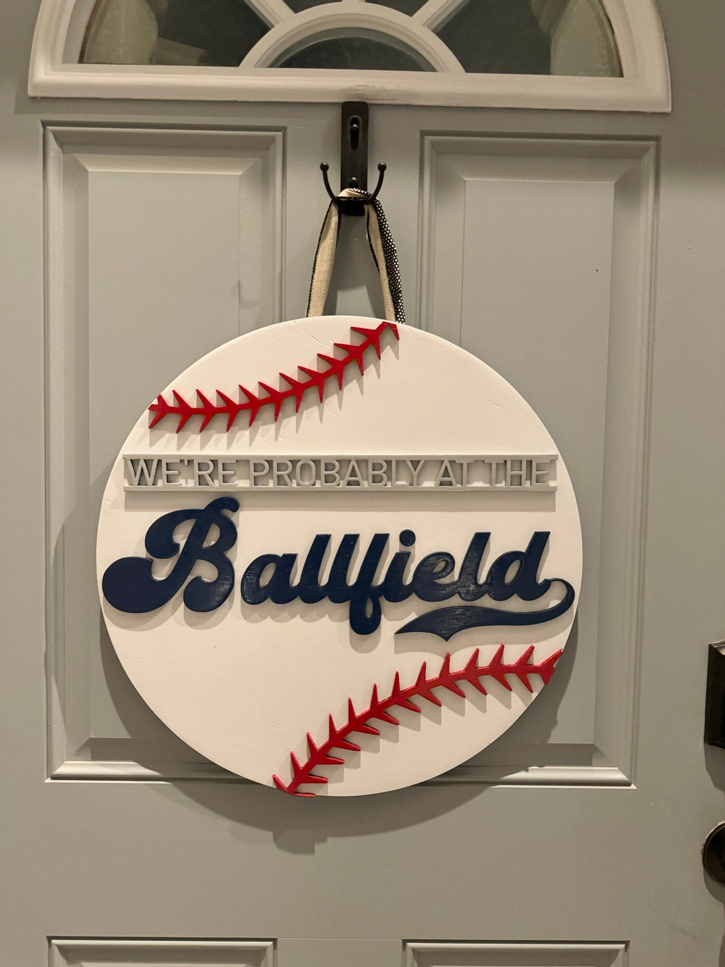 Baseball/Softball field welcome sign