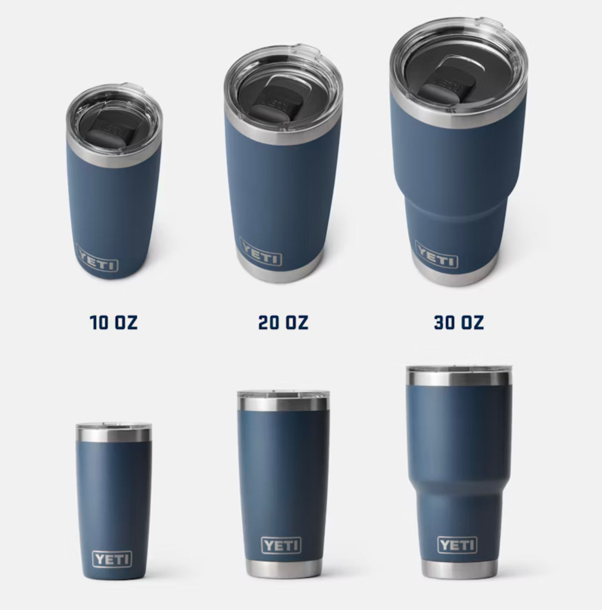 Custom Yeti engraved tumblers