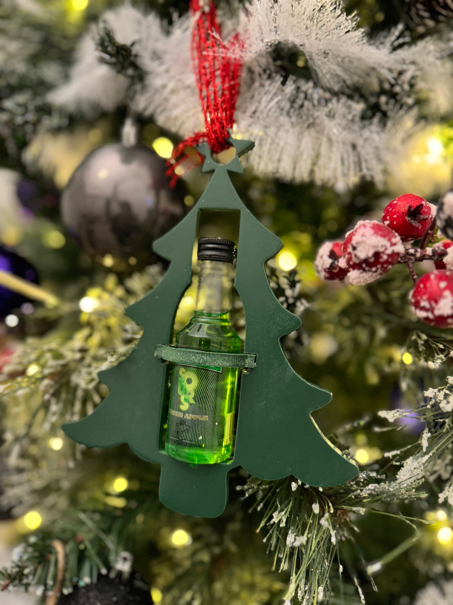 Xmas shot holder ornament (each)