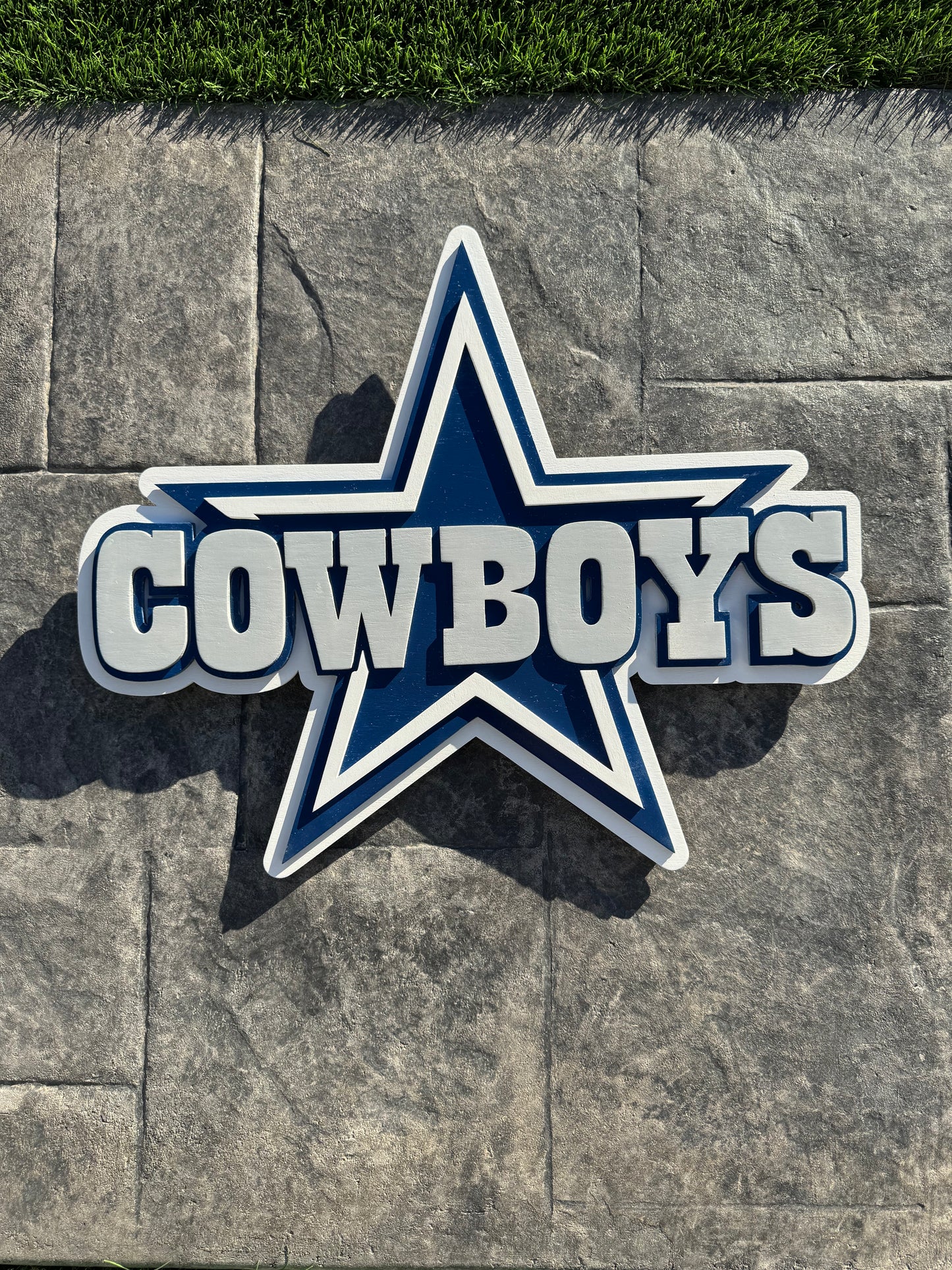 3D Custom Teams wooden sign (large)