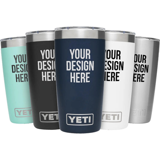 Custom Yeti engraved tumblers