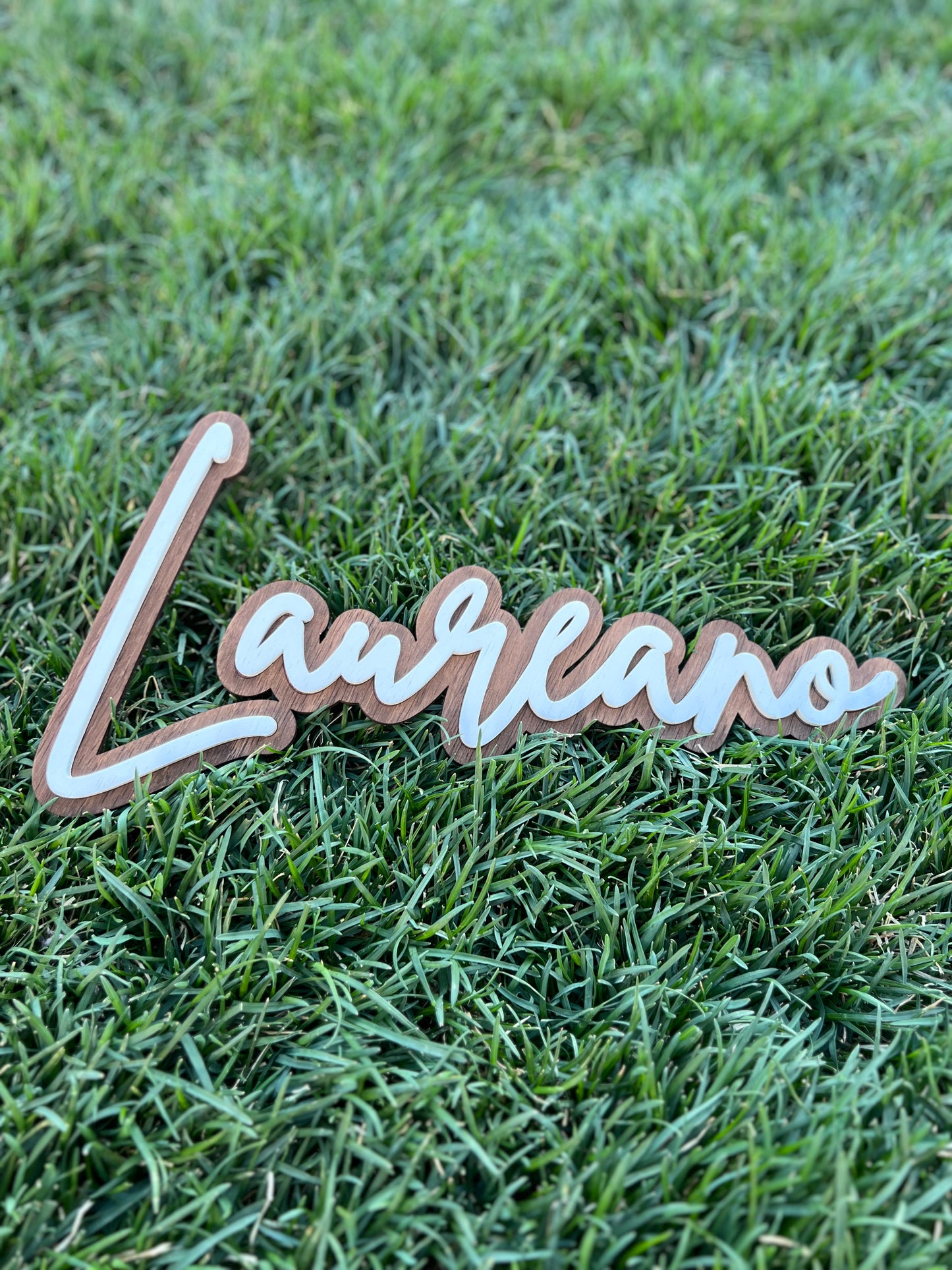Custom Name signs Die Cut 20"